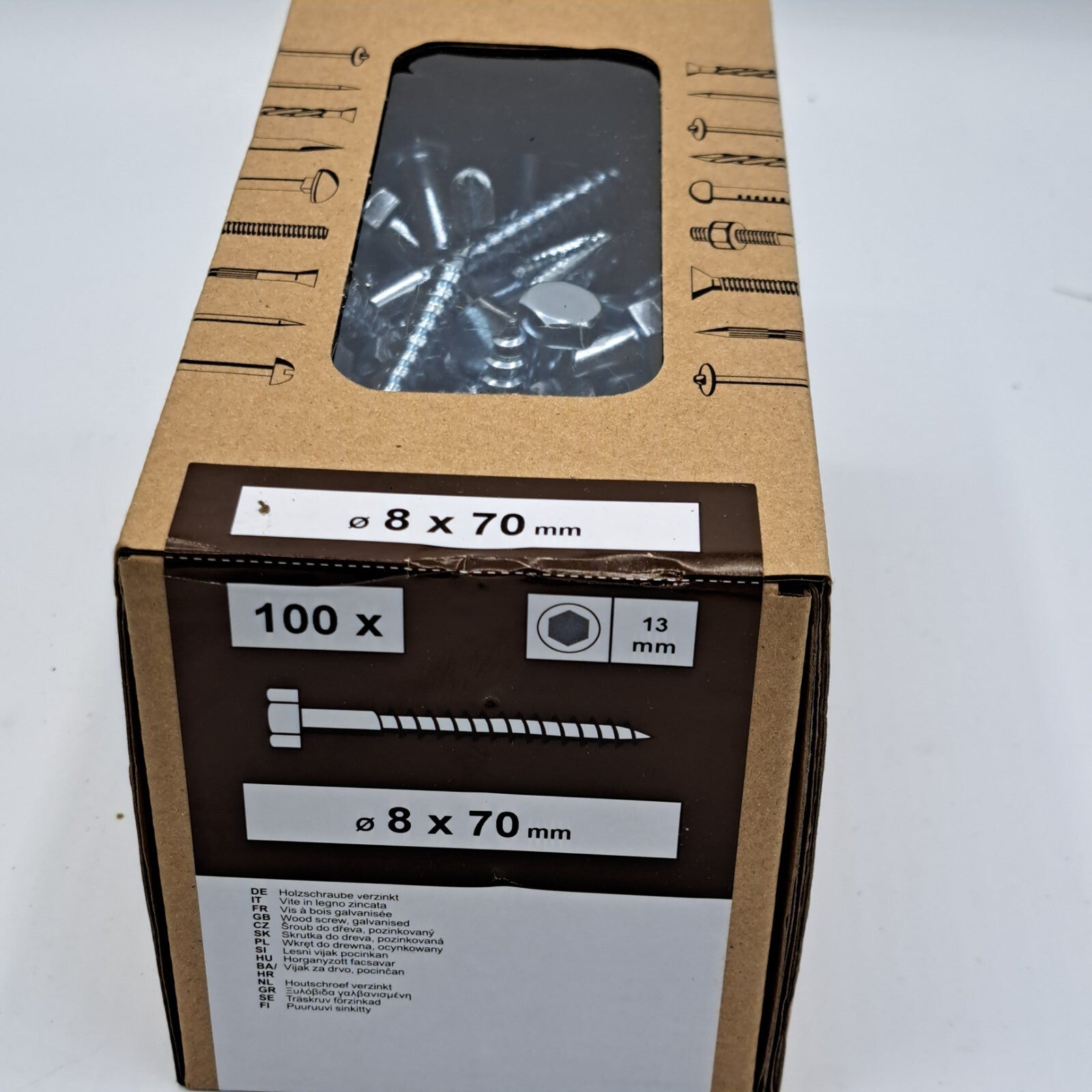 Holzschrauben verzinkt, Hochwertig, Handwerk